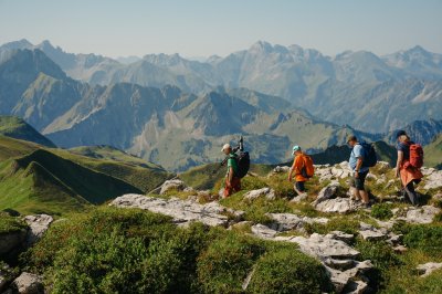 Wanderung am Nebelhorn