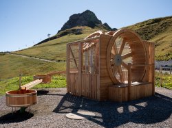 Archimedes Rad am Riezleralpsee