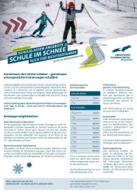 Schulklassenflyer Wi26-27 Schulklassenflyer Wi26-27