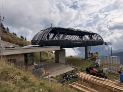 Demontage der Bergstation der Bierenwangbahn