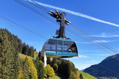 erste Fahrt neue Kabine Walmendingerhornbahn