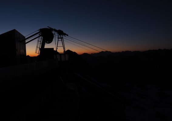 Sonnenaufgang am Nebelhorn