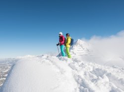 Die Berge genießen