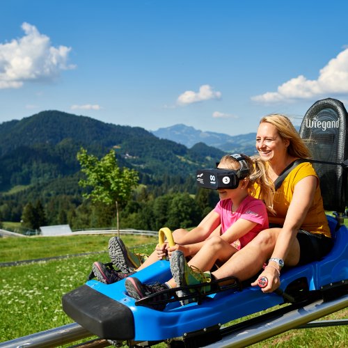 Mit der VR-Brille hat man Spaß