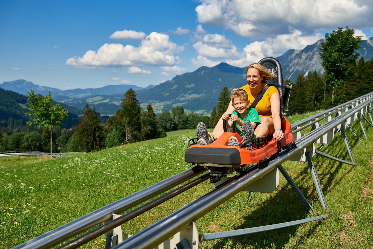 Allg u Coaster die Rodelbahn in Oberstdorf Allg u