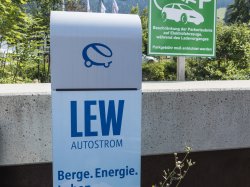 E-Tankstelle am Nebelhorn