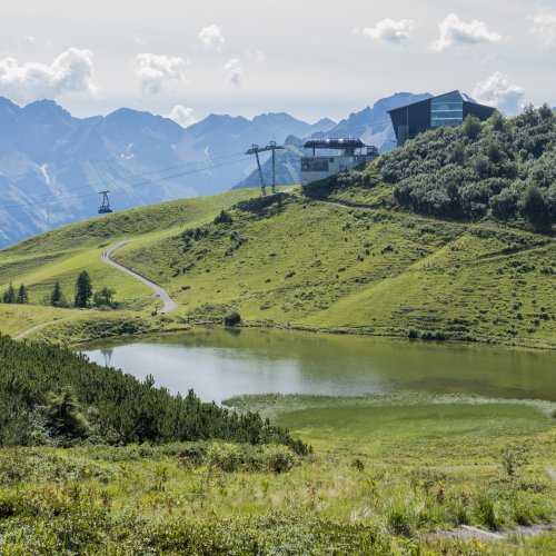 Malerischer Schlappoldsee