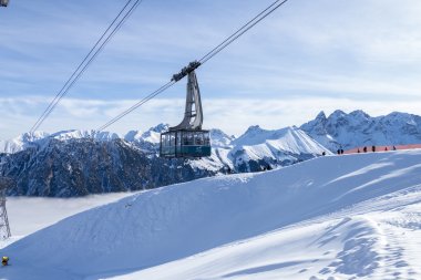 Fellhornbahn beim Sonderfahrbetrieb