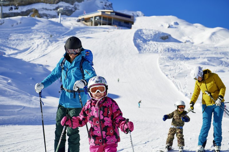 Skigebiete für Anfänger im Skigebiet Oberstdorf Kleinwalsertal