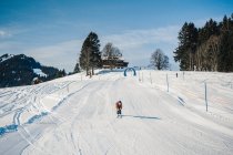 Speedmess-Strecke am Heuberg