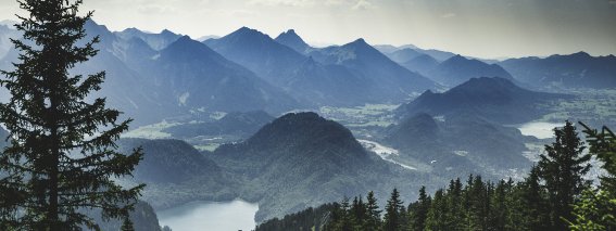 Füssen Tegelberg Panorama