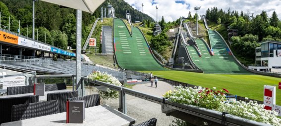 Erdinger Sportalp Terrasse