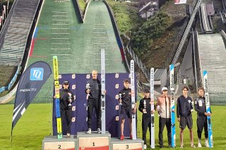 Siegerehrung Alpencup Herren 2026