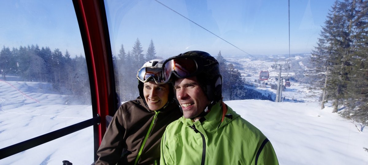 Skifahren in Oberstaufen