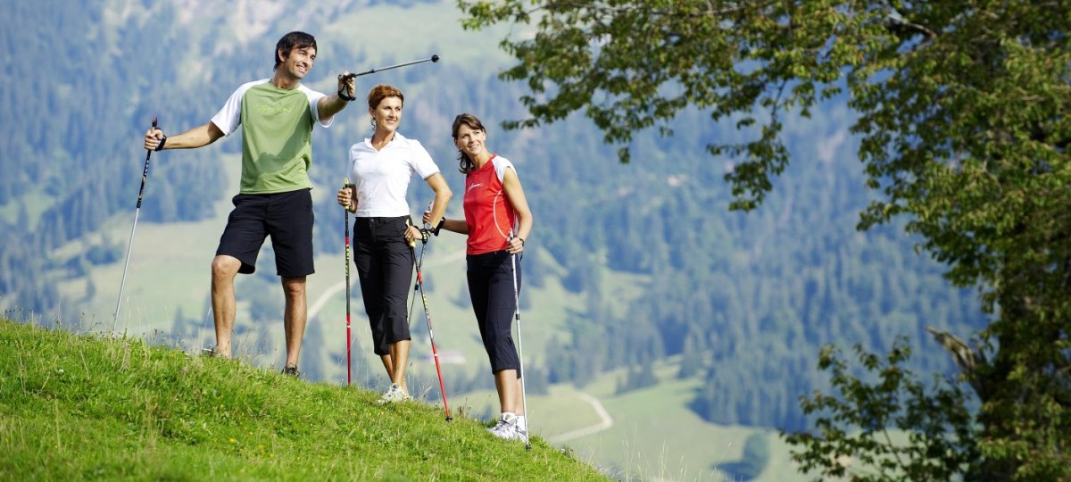 Nordic Walking in Oberstaufen