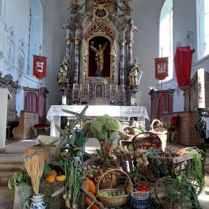 Schöllang,Pilgerheiligtum, Erntedankaltar