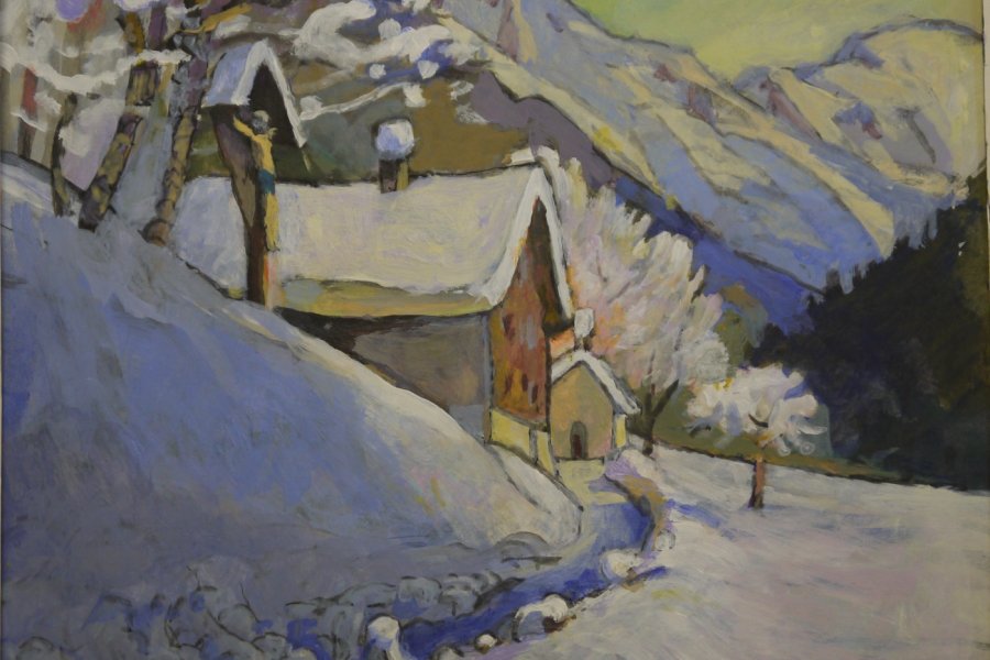 Winterbild in Gerstruben von Christoph Schneider