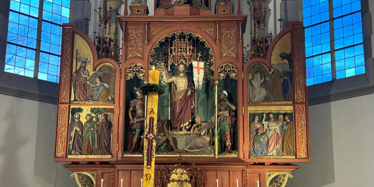 Ostern 2024 Hochaltar Oberstdorf