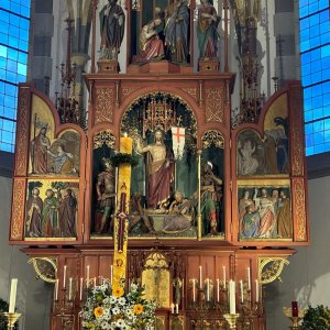 Ostern 2024 Hochaltar Oberstdorf