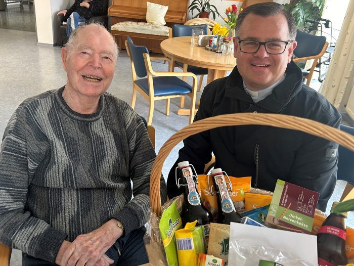 Pfr. i.R. Franz Neumair 95. Geburtstag - Oberstdorf - 02042024