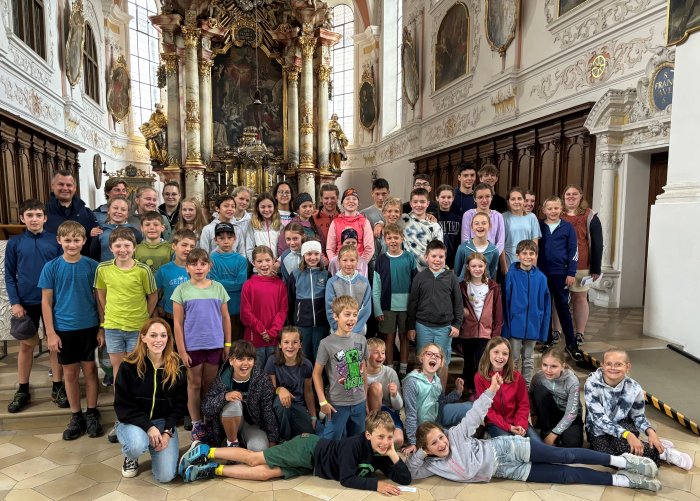 Ministranten PG Oberstdorf Gruppenbild Ausflug 2024