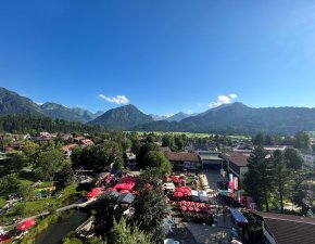Oberstdorf Panoramablick nach Süden