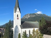 Oberstdorf Pfarrkirche Luftaufnahme-1