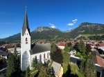 Oberstdorf Pfarrkirche Luftaufnahme-3