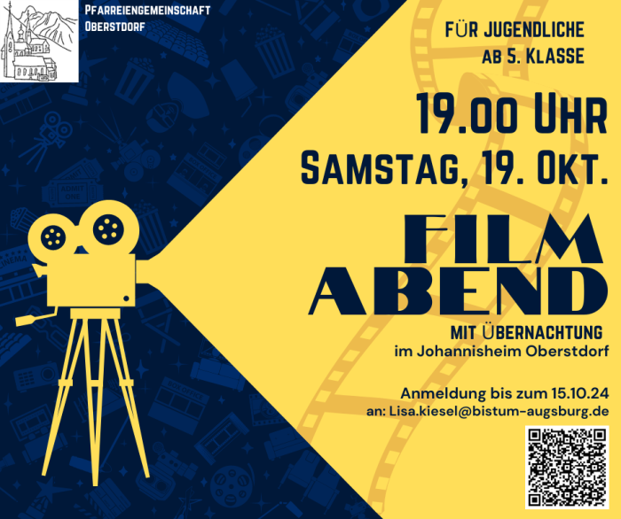 Flyer Filmabend 19.10.24