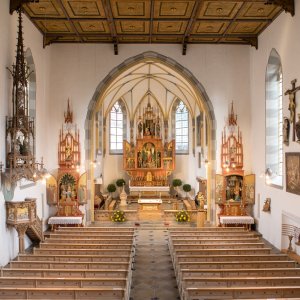 Innenansicht Pfarrkirche Oberstdorf