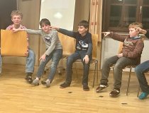 PG Oberstdorf - Ministrantenwochenende Pfronten November 2025 Spielaktion-2