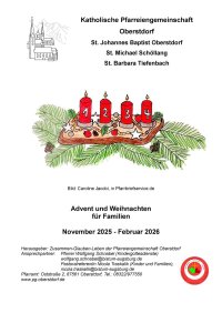 Familienkalender Advent Weihnachten 2025