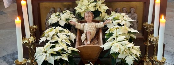 Weihnachten 2025 Oberstdorf Krippe HP