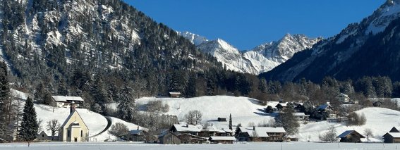Oberstdorf Loretto im Winter - Pfr. Schnabel