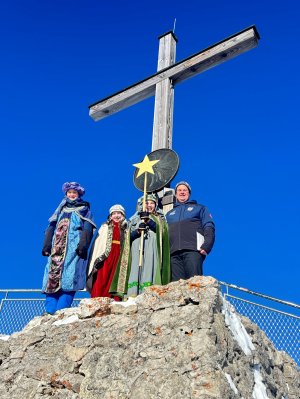 Sternsinger Oberstdorf Nebelhorn Gipfel 06012026