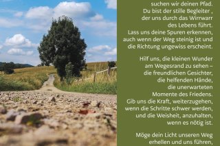 Bildimpuls Weg by Sonja Stein pfarrbriefservice