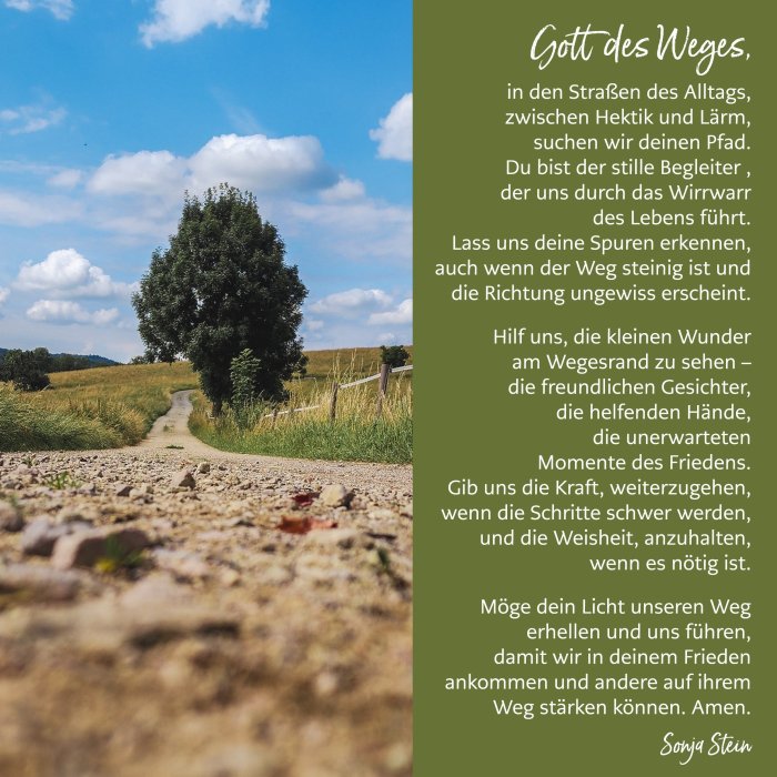 Bildimpuls Weg by Sonja Stein pfarrbriefservice