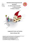 Familienkalender Mai bis Oktober 2026