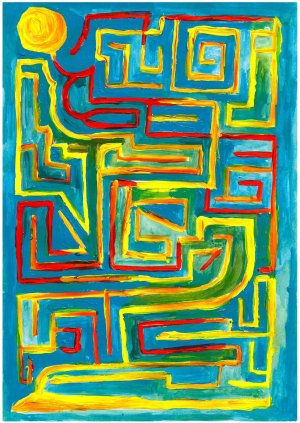 Labyrinth by Doris Hopf in pfarrbriefservice.de