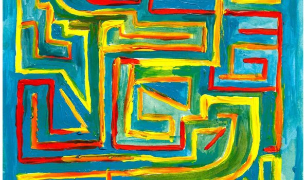Labyrinth by Doris Hopf in pfarrbriefservice.de