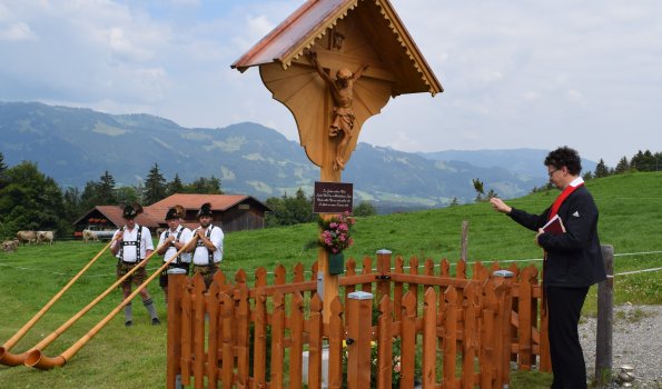Feldkreuz-Einweihung