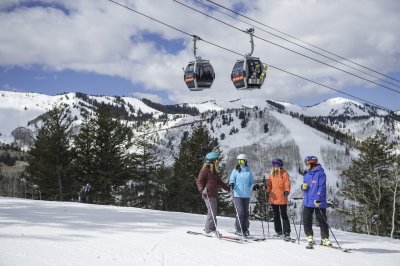 Park City - Piste und Gondel