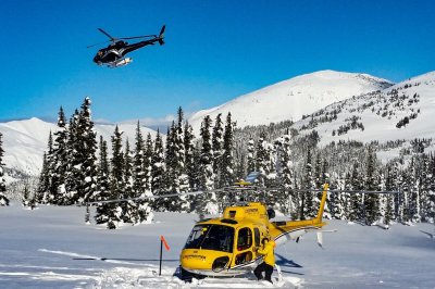 Ripley Creek - zwei Helikopter
