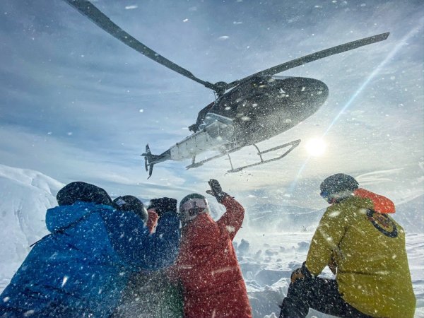 Last Frontier - Heli startet