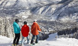 Aspen Mountain - Blick auf die Stadt