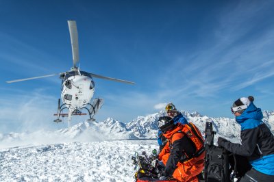 Heli-Skiing Italien