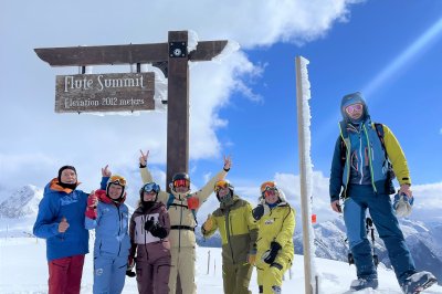 Flute Summit Whistler mit Gruppe