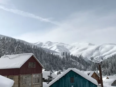 Cat-Skiing Georgien