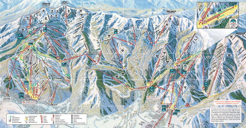 Park city trailmap Park city trailmap