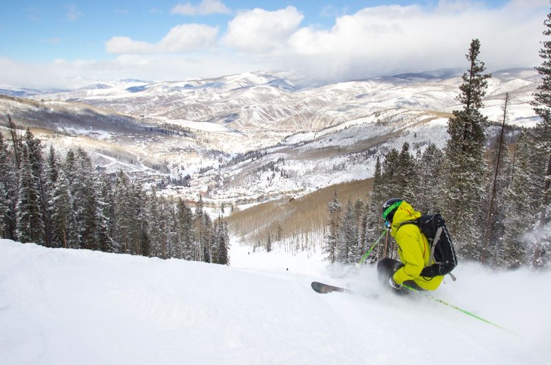 Abfahrt in Beaver Creek